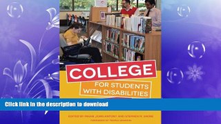 READ  College for Students with Disabilities: We Do Belong FULL ONLINE