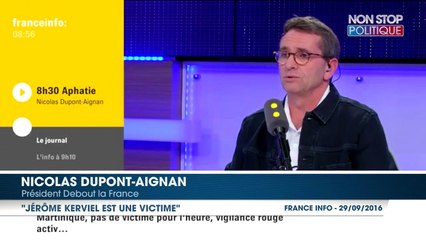 Jérôme Kerviel : Nicolas Dupont-Aignan l’invite au congrès de Debout la France