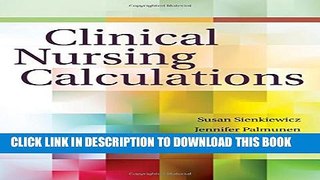 New Book Clinical Nursing Calculations