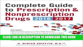 Collection Book Complete Guide to Prescription   Nonprescription Drugs 2016-2017