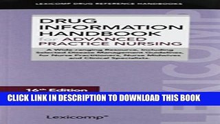 New Book Drug Information Handbook for Advanced Practice Nursing