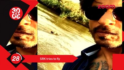 Shah Rukh Khan Tries To Fly, Arjun Kapoor Feels Lucky To Be In Bollywood