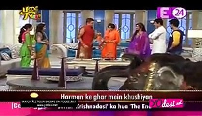 Harman Ke Ghar Aayi Khushiyan- 29th September 2016-Skahti