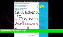 read here  Guia Esencial Para Los Contratos de Arrendamiento de Bienes Raices / Essential Guide