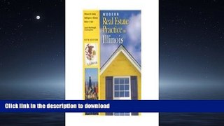 PDF ONLINE IL MREP  5E (Modern Real Estate Practice in Illinois) READ EBOOK