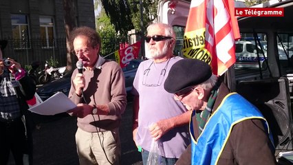 Lorient. 220 personnes à la manifestation des retraités