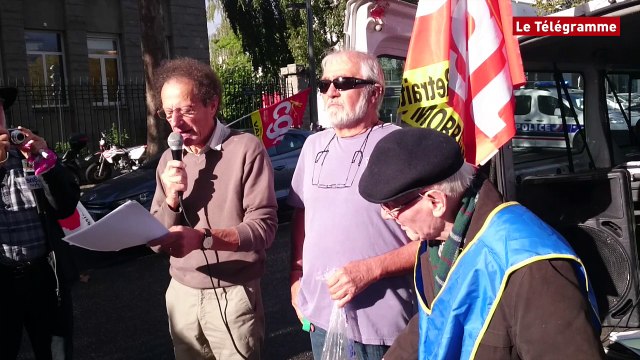 Lorient. 220 personnes à la manifestation des retraités