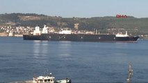 Çanakkale Doğalgaz Tankeri Çanakkale Boğazı'nı Kapattı