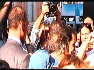 J'ai filmé la venue de Nicolas Sarkozy à Ajaccio en Corse 2002 (AMICO Gaspare)