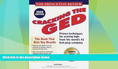 Big Deals  Princeton Review: Cracking the GED, 2000 Edition  Free Full Read Best Seller