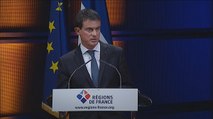 Manuel Valls au Congrès des Régions de France : 