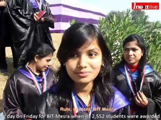 BIT Mesra's 25th convocation ceremony