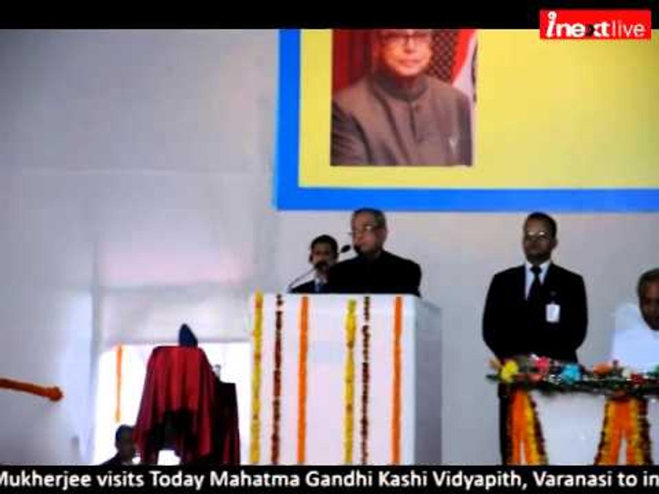 President Pranab Mukherjee inaugurated 40th conference of Indian sociological Society in Varanasi