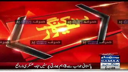 Exclusive Picture – Indian Post destroyed by Pakistan Army