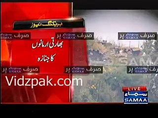 Exclusive Picture - Indian Post destroyed by Pakistan Army