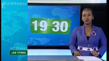 Le 19h30 de RTI2 du 28 septembre 2016 avec Juliette Weah