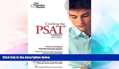 Big Deals  Cracking the PSAT/NMSQT, 2008 Edition (College Test Preparation)  Free Full Read Most