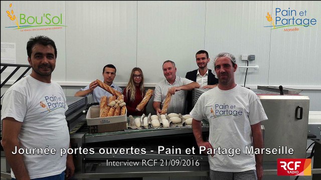 Reportage RCF 21/09/2016 - Pain et Partage Marseille