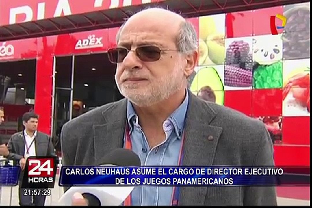 Designan a Carlos Neuhaus como nuevo director ejecutivo de los Juegos Panamericanos