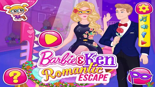 barbie romantic games