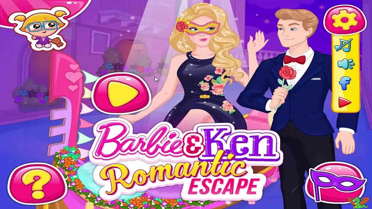 Barbie and Ken Romantic Escape Game - Best Barbie Video Games For Girls