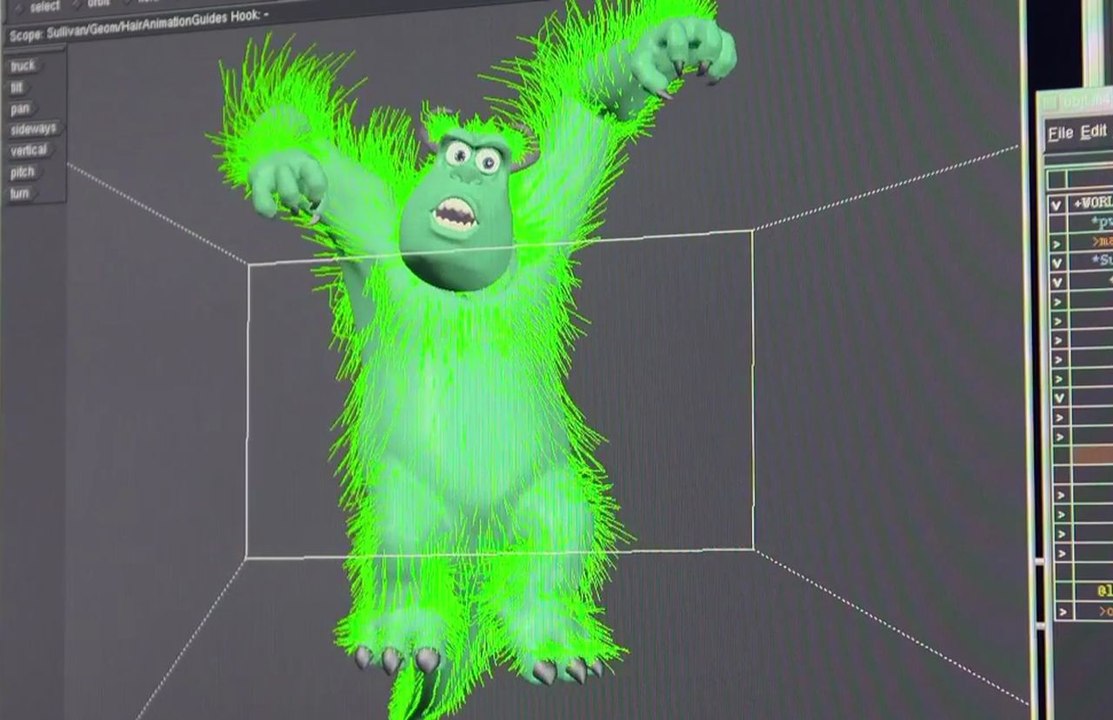 Pixar's Technique of Simulation of Hair and Fur - video Dailymotion