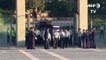 جثمان بيريز يسجى امام البرلمان الاسرائيلي قبل تشييعه الجمعة