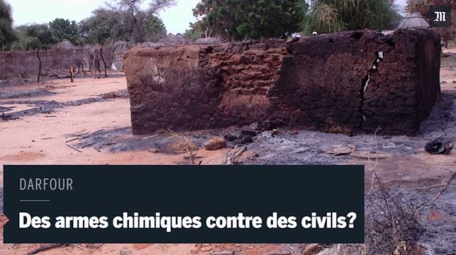 Darfour : attaques chimiques contre des civils?