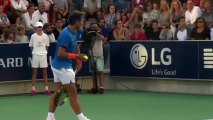 Rafael Nadal Stops Tennis Match as Distraught Mother Looks for her Little Girl Lost in the Crowd