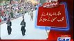 Flag lowering ceremony at Wagah border as usual, Rangers sources