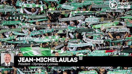 OL : Aulas critique les supporters de l'ASSE qui boycottent le derby