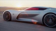 Mondial de l'Auto : ce concept-car électrique de Renault doté d'une seule porte est à couper le souffle !