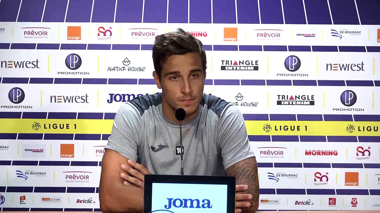 La Conf' de Presse d'Oscar Trejo avant Caen/TFC