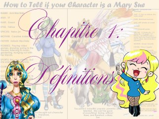 La société des Mary Sue  épisode 01 définitions