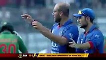 Afghanistan Vs Bangladesh 2nd odi 28-9-16 Falls Wickets