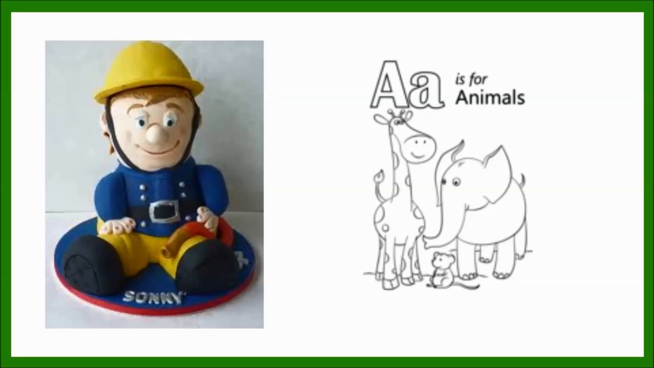 ABCDEFGHIJKLMNOPQRSTUVWXYZ song for children - chanson en anglais | Sam le pompier