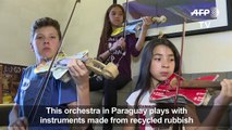 'Recycled Orchestra' turns garbage into gold