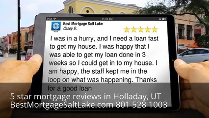 Mortgage Lender Reviews in Holladay, UT