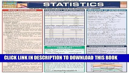 [PDF] Statistics Laminate Reference Chart: Parameters, Variables, Intervals, Proportions