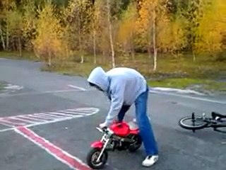 Motorbike Stunt FAIL