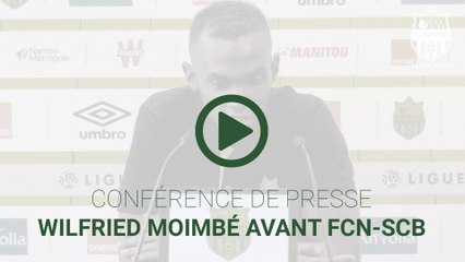 Wilfried Moimbé avant FC Nantes-Bastia