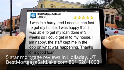 Mortgage Lender Reviews in Holladay, UT
