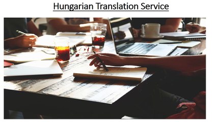 Hungarian Translation Service