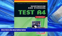 Popular Book ASE Test Preparation-A4, Suspension and Steering, 4th Ed.
