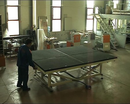 ERSAN GLASS MACHINE - EMCT 3210 - Economic Manual Glass Cutting Table