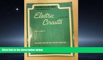 Choose Book Schaum s Outline of Electric Circuits (Schaum s outline series)