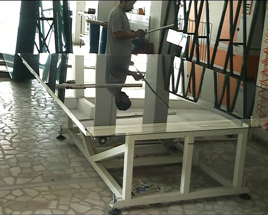 ERSAN GLASS MACHINE - ECT 3000 - Economic Manual Glass Cutting Table