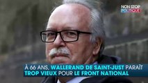 Wallerand de Saint-Just (FN) devient plus ‘’swag’’ pour masquer son âge