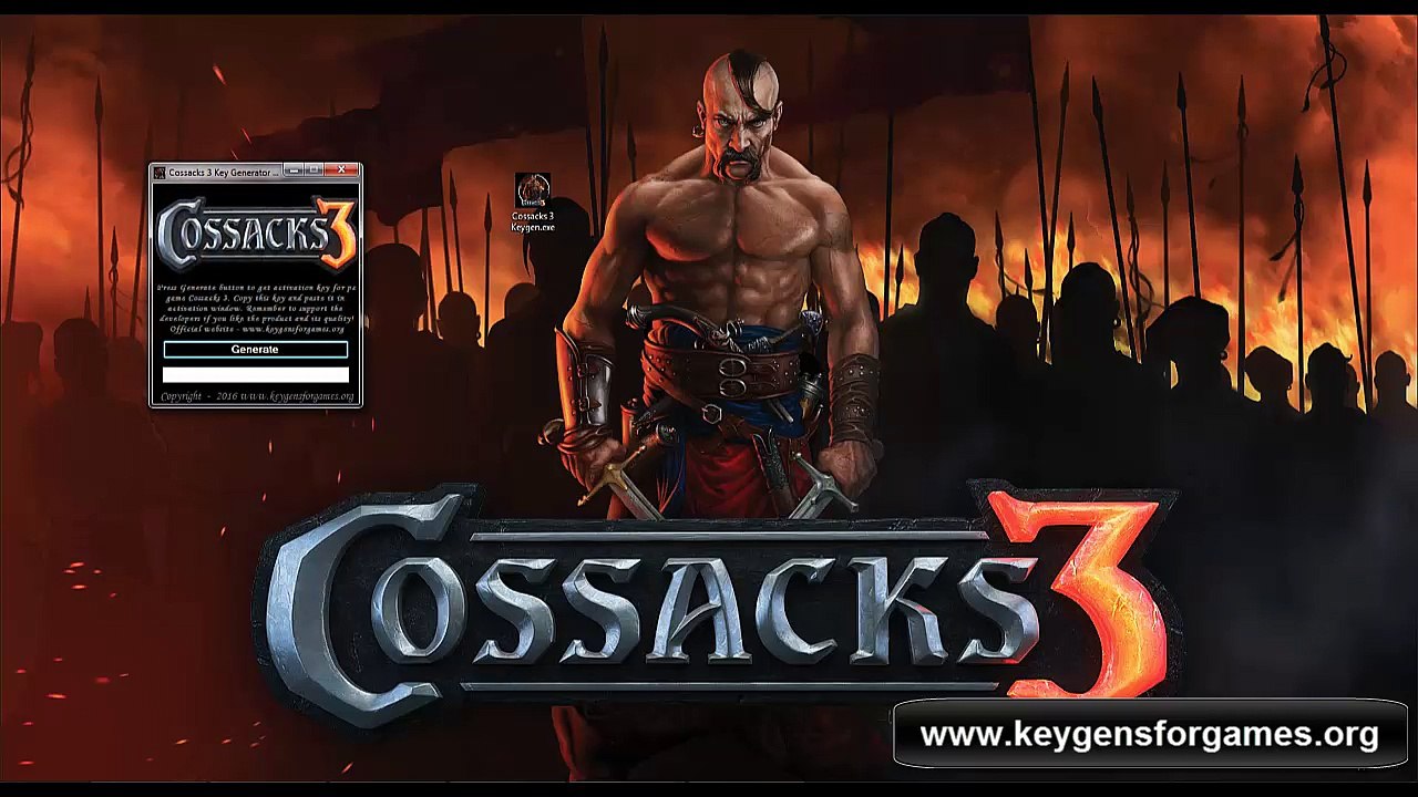 Cossacks 3 License Activation Keys Codes + Crack