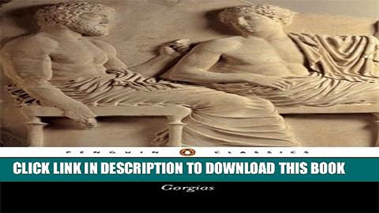 [Read PDF] Gorgias (Penguin Classics) Ebook Online